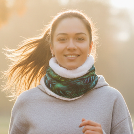 BUFF INVIERNO - WILD AND FREE